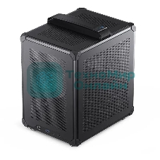 Компьютерный корпус JONSBO Computer Case C6Handle black hang-in version черный, Mini-Tower, материнская плата mATX, без БП, прозрачная боковая панель