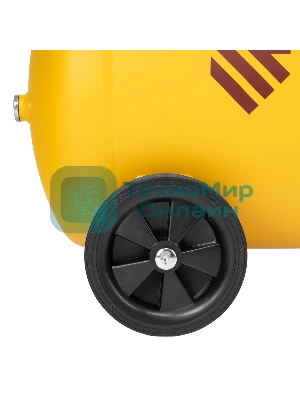 Компрессор безмасляный малошумный Denzel DLP-1500/50, 1,5 кВт, 50 л, 2850 об/мин, 250 л/мин