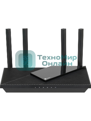 Роутер беспроводной TP-Link Archer AX55 AX3000 10/100/1000BASE-TX черный