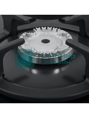 Газовая варочная панель Maunfeld EGHG.32.1CB/G, 2 конфорки, закаленное стекло, черный