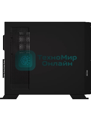 Компьютерный корпус Aerocool/Formula SFF T11 черный без БП mATX 1x80мм 2xUSB2.0 2xUSB3.0 1xUSB3.1 audio