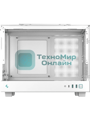 Компьютерный корпус Deepcool CH160 MESH WH без БП, белый, MINI-ITX
