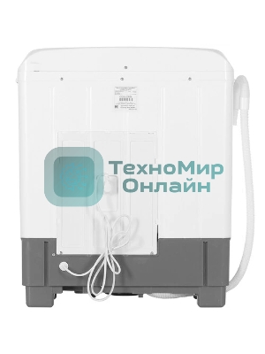 Стиральная машина Славда WS-50PЕТ белый, загрузка вертикальная 5 кг, 1350 об/мин, класс А