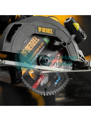 Пильный диск по алюминию Denzel ф165 х 20 мм, 60 зубьев