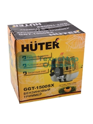 Триммер бензиновый Huter GGT-1500SX 1500Вт 2л.с. разбор.штан. реж.эл.:леска/нож