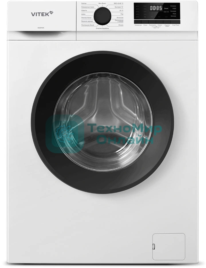 Стиральная машина Vitek VT-WME6008 класс: A++ загр.фронтальная макс.:6кг белый
