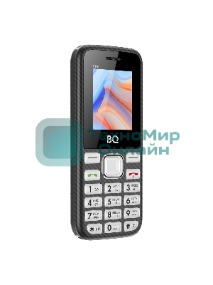 Мобильный телефон BQ 1860 Gem черный (без СЗУ в комплекте)