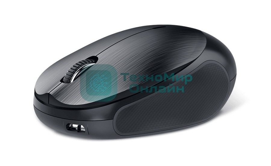 Мышь беспроводная NX-9000BT V2 стальной металлик (Iron Gray), Bluetooth 4.0, встроенная Li-polymer battery (320mAh)