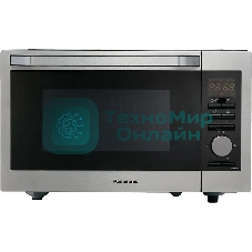 Микроволновая печь Panasonic NN-C69MSZPE нержавеющая сталь/черный, 30 л, 1000 Вт, переключатели - кнопки, поворотный механизм