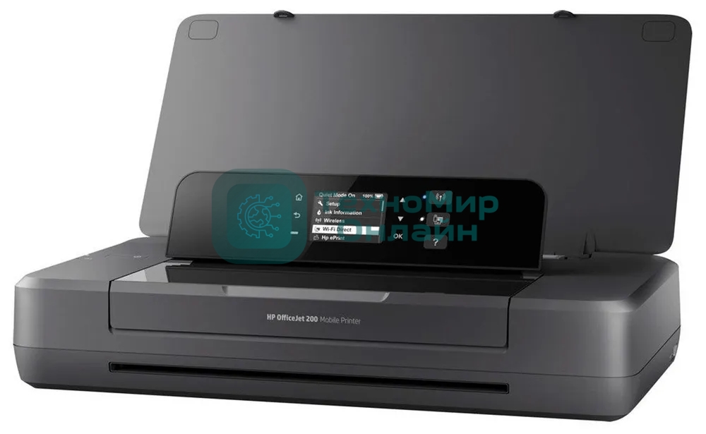Принтер струйный HP OfficeJet 200 (CZ993A#BHC), A4, цветной, печ. до 10 стр/мин. (ч/б) до 7 стр/мин. (цвет), 1200 x 1200 dpi (ч/б) 1200 x 4800 dpi (цвет), USB, Wi-Fi, Air Print, Mopria