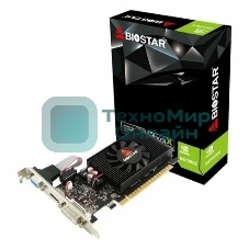 Видеокарта Biostar PCI-E GT710-2Gb D3 LP NVIDIA GeForce GT 710 2Gb 64bit DDR3 954/1333 DVIx1 HDMIx1 CRTx1 HDCP Ret low profile