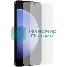 Защитная пленка для экрана Samsung прозрачный для Samsung Galaxy S23 FE прозрачный 2шт. (EF-US711CTEGRU)