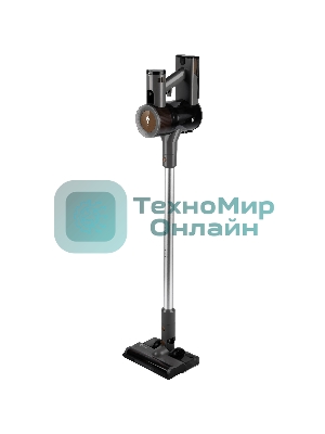 Пылесос вертикальный Leonord LE-1416 DC серый, питание от аккумулятора, 230 Вт, уборка суxая/влажная, пылесборник 0.5 л