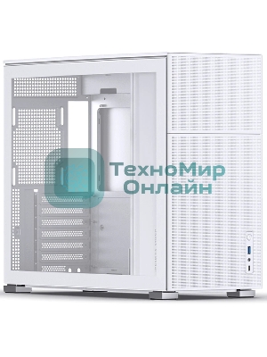 Компьютерный корпус без блока питания Case JONSBO D41 MESH, Midi-Tower, TG, no fan, 1xUSB-A 3.2 + 1xUSB-C 3.2, ATX, mATX белый