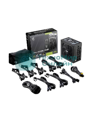 Блок питания MSI MAG A1000GL PCIE5 1000W, 80+ Gold, полностью модульный, ATX 3.0, PCIE5, RTL