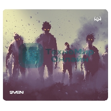 Игровой коврик для мыши (230 х 200 х 2 мм, ткань, резина) SVEN MP-G02S Zombie