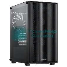 Компьютерный корпус XASTRA A307M 3BK Black mATX/Mesh/tempered glass/3x120мм PWM FC black fans/A307M-3FC12BK