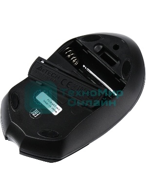 Мышь беспроводная A4Tech G3-200NS черный, 1200 dpi, радиоканал, USB, кнопки - 3