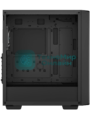 Корпус ATX Deepcool CC560 V2 черный, без БП, боковая панель из закаленного стекла, USB 3.0, USB 2.0, audio