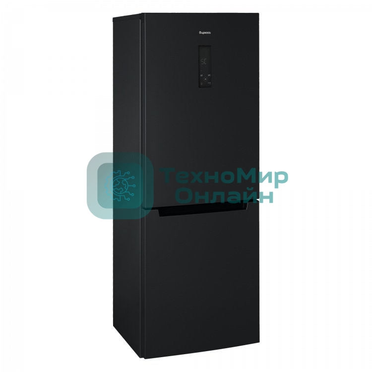 Холодильник Бирюса Б-B980NF черный двухкамерный 240/130л морозилка снизу, No Frost