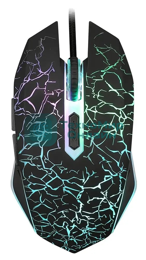 Мышь проводная Oklick 905G INVASION черный, 3200 dpi, USB, кнопки - 6