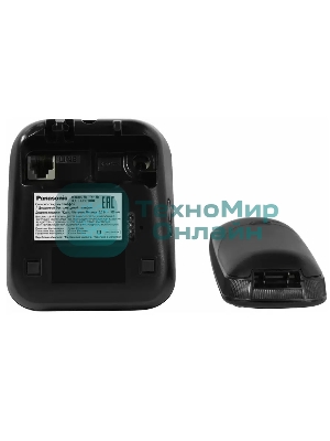 Телефон беспроводной (DECT) Panasonic KX-TGb610RUB черный АОН