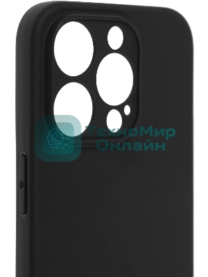 Чехол (клип-кейс) BoraSCO для Apple iPhone 15 Pro черный