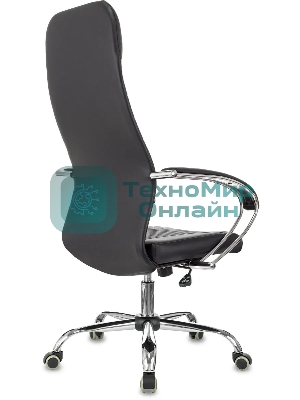 Кресло Бюрократ CH-610SL черный, экокожа