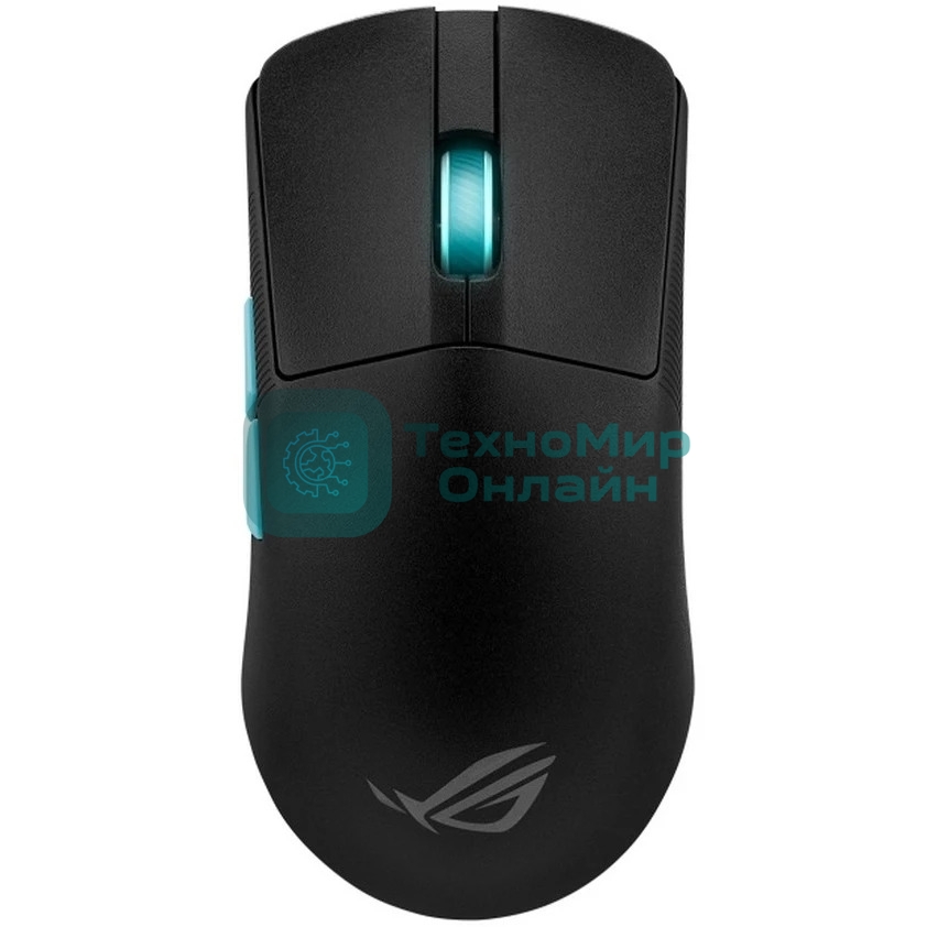 Мышь беспроводная/проводная ASUS ROG Harpe Ace Aim Lab Edition черный, 36000 dpi, радиоканал, Bluetooth, USB, кнопки - 5