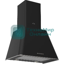 Вытяжка каминная Elikor Гамма 60П-650-Э3Д антрацит/серебристый, 60 см, 650 куб. м/ч, 56 дБ