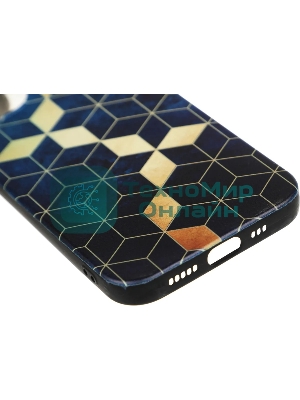 Чехол (клип-кейс) Gresso Meridian, для iPhone 13, синий gr17aaae8890