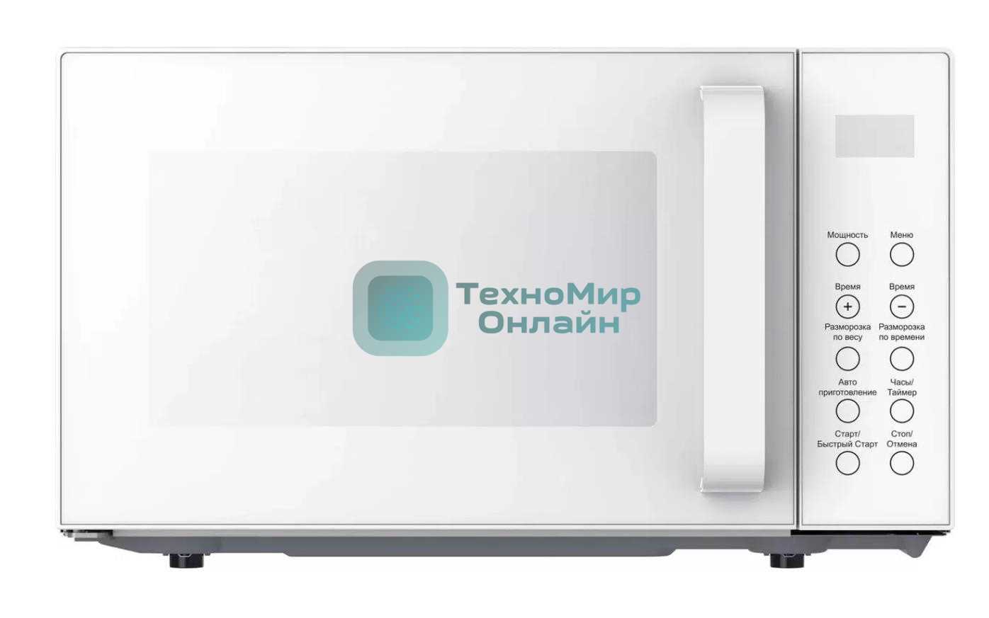 Микроволновая печь SUPRA 20SW27 белый, 20 л, 700 Вт, переключатели - сенсор