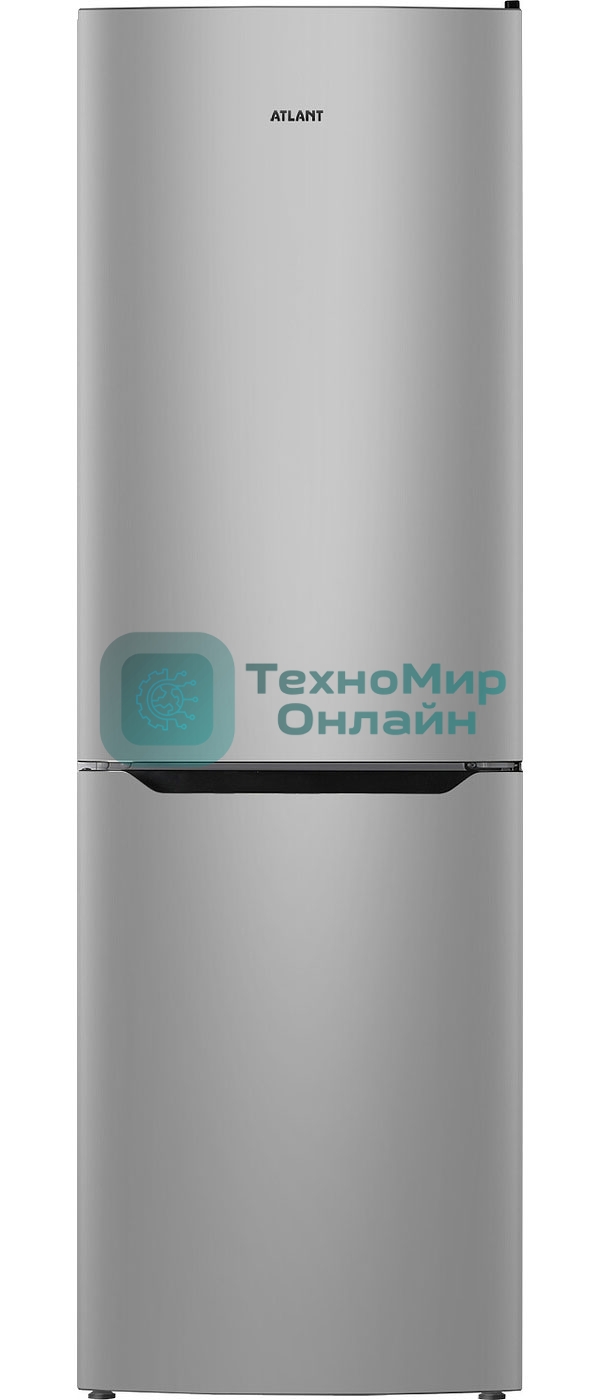 Холодильник Atlant XM 6621-189 серебристый двухкамерный 205/119 л морозилка снизу, капельная система