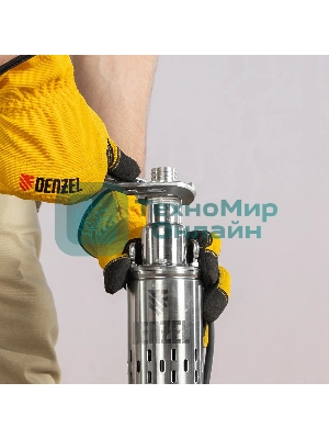 Скважинный насос Denzel DWS-3-75 винтовой, диаметр 3