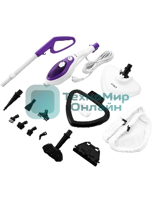 Швабра паровая Kitfort KT-1004-4 1500Вт фиолетовая