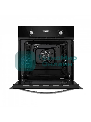 Духовой шкаф электрический Maunfeld EOEM.589B черный/серебристый, встраиваемый