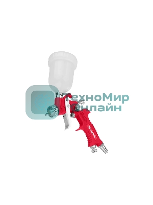 Краскораспылитель Matrix HVLP пневмат. с верхним бачком V= 0,1 л, сопло диаметром 0.8 мм