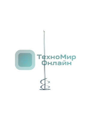 Миксер для красок и штукатурных смесей Denzel, 100 х 600 мм, оцинкованный, хвостовик SDS Plus