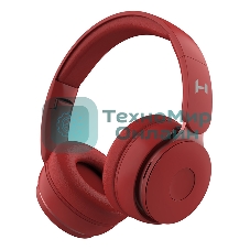 Беспроводные/проводные наушники Harper HB-215 красный, накладные, Bluetooth + проводной, до 5 ч