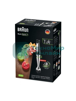 Блендер Braun MQ7045X, черный