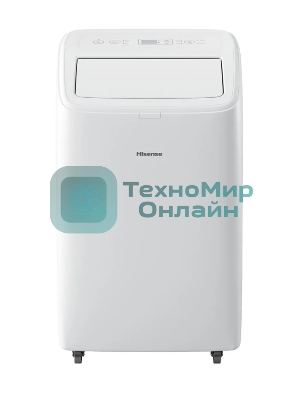 Кондиционер мобильный Hisense AP-09CW4GNCS00 9000 BTU, 18 м², 52 дБ, охлаждение, осушение, белый