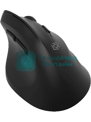 Мышь беспроводная Oklick 688MW ERGO черный, 2400 dpi, радиоканал, Bluetooth, USB, кнопки - 6