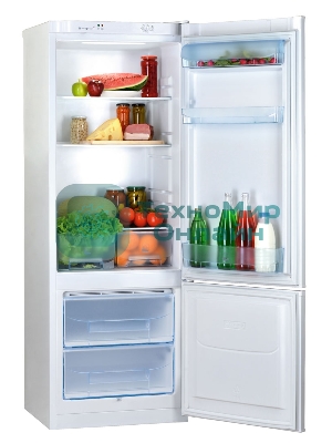 Холодильник Pozis RK-102 серебристый металлик двухкамерный 188/57 л морозилка снизу