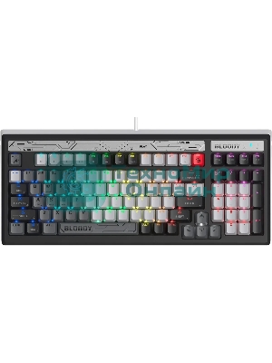 Клавиатура Bloody B950 проводная, USB Type-C, чёрный