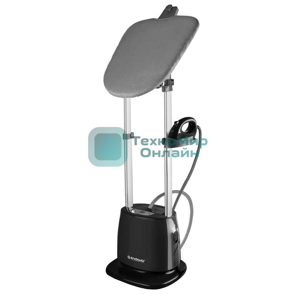 Отпариватель Endever Odyssey Q-16 черный, 2200 Вт, 40 г/мин, 1450 мл