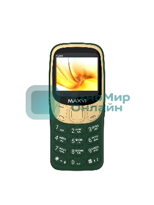 Мобильный телефон Maxvi K200 темно-зеленый