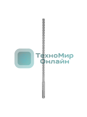 Бур по бетону Denzel цельная крестовая пластина, 8x265 мм, SDS PLUS
