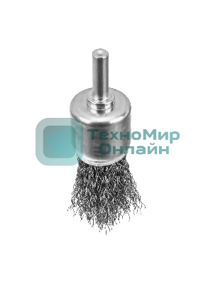 Набор щеток для дрели Denzel 2 Плоские 50-75 мм, 3 Чашки 25-50-75 мм, шпилька, нерж.вит. проволока