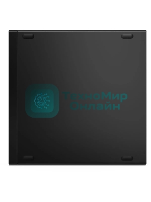 Мини ПК Lenovo ThinkCentre Tiny M70q-5 slim i5 14400T (1.3) 16Gb SSD512Gb UHDG Windows 11 Pro 64 WiFi BT 90W kb мышь клавиатура черный (12TD004HUM)