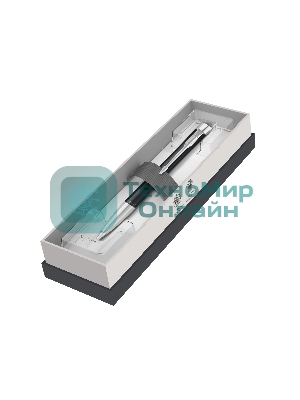 Ручка шариковая Parker Urban Core (CW2150858) Muted Black CT, M, черные чернила, подарочная коробка с европодвесом